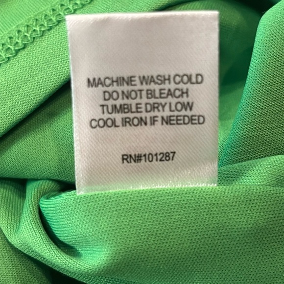 ALEXA ADMOR sexy Dress V Neck Naomi Draped Sheath Emerald midi size S - Picture 8 of 11